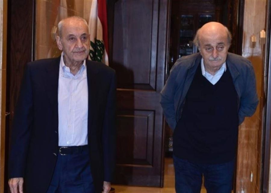 الرئيس برّي وجنبلاط محور الحراك الرئاسي