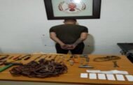 جنوبًأ: القبض على سارق أسلاك كهربائيّة ومضخّة مياه عن الشّبكة العامّة