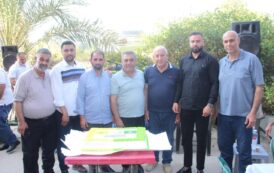 إحتفال بمناسبة فوز لائحة التنميةوالوفاء في السكسكية بحضور رئيس نادي التضامن صور