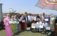 إدارة موقع مرجعيون كرمت المراسلين في مقهى ال bella vista - الغازية برعاية السيد وسام شريم