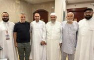 المفتي عبدالله يتفقد الحجاج في مبنى شركة 