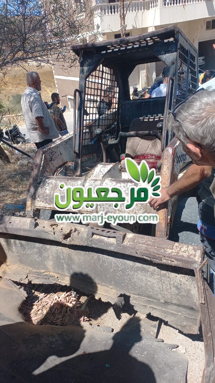 غارة للعدو على شقرا ووقوع إصابة