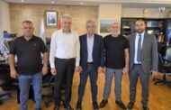 رئيس بلدية صيدا المهندس مصطفى حجازي إستقبل مسؤول مكتب الشؤون البلدية والاختيارية لحركة امل في اقليم الجنوب