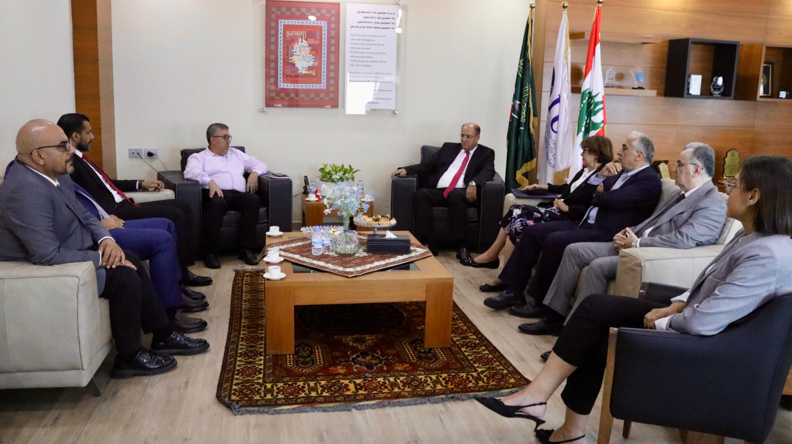 مدير العام التعليم العالي في لبنان زار الجامعة الإسلامية وإلتقى رئيسها د.حسن اللقيس