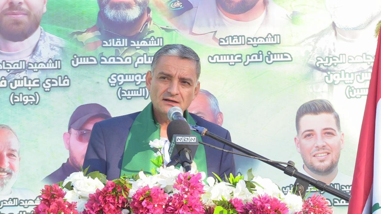 الفوعاني من ارزون : سنبقى نحرس الوطن بالموقف كما نحرسه بالبندقية