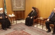 الخطيب إستقبل المستشار الثقافي الإيراني الجديد فضيلة السيد محمد رضا مرتضوي