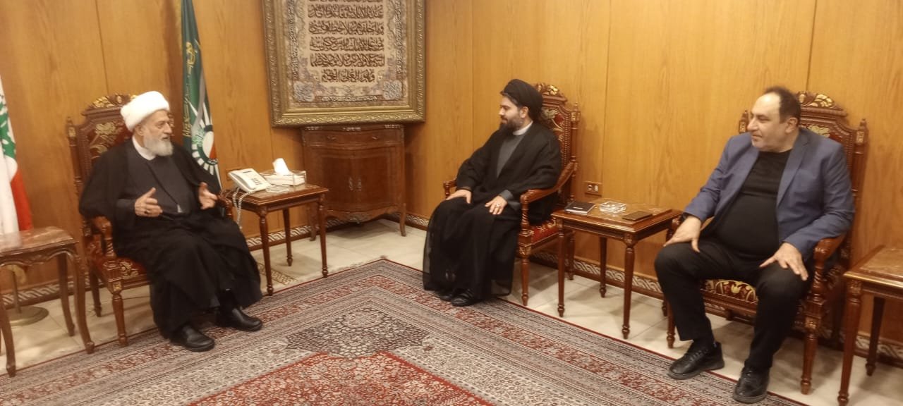 الخطيب إستقبل المستشار الثقافي الإيراني الجديد فضيلة السيد محمد رضا مرتضوي