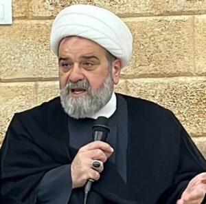 المفتي عبدالله في تأبين عكوش في ارزي : نريد وطناً للجميع… والجنوب مسؤولية كل لبنان.