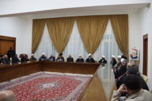 الشيخ علي الخطيب إستقبل وفودا” وفعاليات في مقر المجلس الشيعي