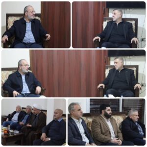 لقاء لقيادتي حركة أمل وحزب الله في صور: مستعدون لخوض الانتخابات النيابية، ولأوسع وقفة تكافلية مع أهلنا النازحين والصامدين في شهر رمضان المبارك، وتنفيذ الوعود التي أطلقها رئيس الحكومة في الجنوب.