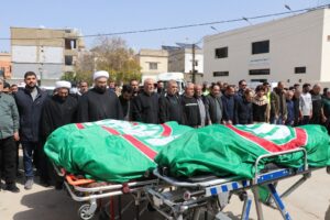 حركة أمل شيّعت شهداء الغدر الصهيوني في البرج الشمالي