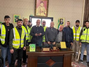 خريس من بدياس: صمود الأهالي أمانة في أعناقنا